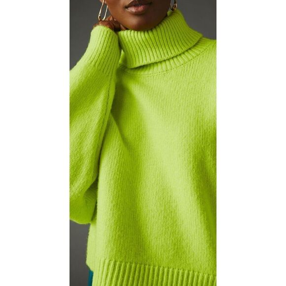 525 America EDIE CHUNKY‎ TURTLENECK PULLOVER Relaxed Sweater Size XSmall NWOT - Picture 3 of 10